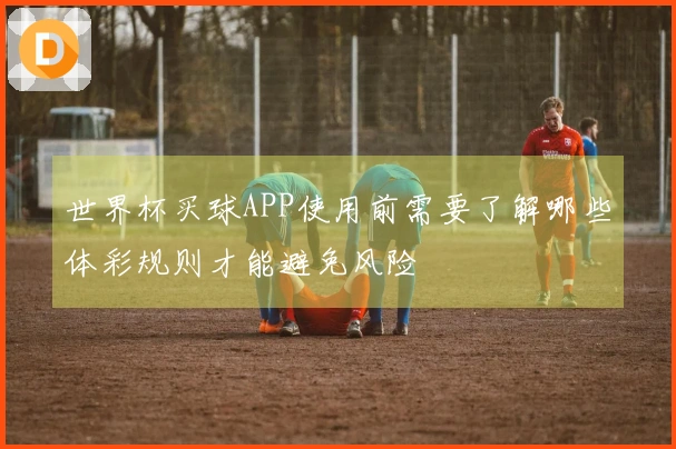 世界杯买球APP使用前需要了解哪些体彩规则才能避免风险